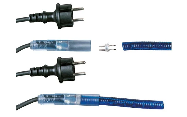 cable de alimentación para mangueras luminosas con LEDs - resistente al agua