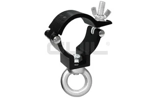 Guil ABZ-20/N Abrazadera de aluminio con argolla. para tubo de ø 48-50 mm