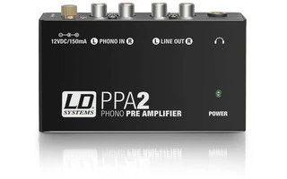 LD Systems PPA 2 - Preamplificador y ecualizador RIAA para tocadiscos - Stock B