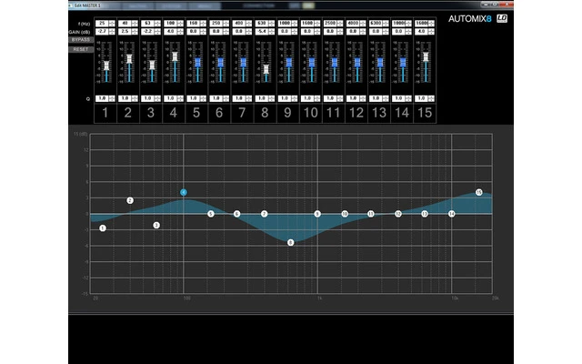 LD Systems AM 8 - Mezclador matricial automático de 8 canales