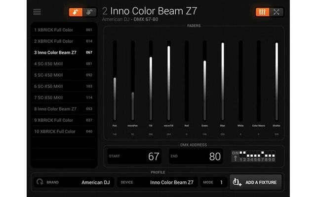 DasLight LR512 Pro DJ Lighting APP