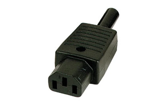 CONECTOR AC HEMBRA - PARA CABLE -10A