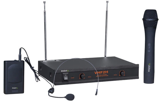 Ibiza Sound sistema simple de micrófono de mano - Reacondicionado