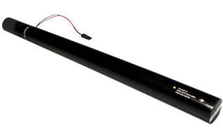 Cañon Eléctrico 80cm Confeti Naranja Fluorescente