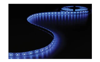 CINTA CON LEDs FLEXIBLE - COLOR AZUL - 300 LEDs - 5m