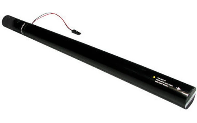Cañon Eléctrico 80cm Confeti Naranja Fluorescente