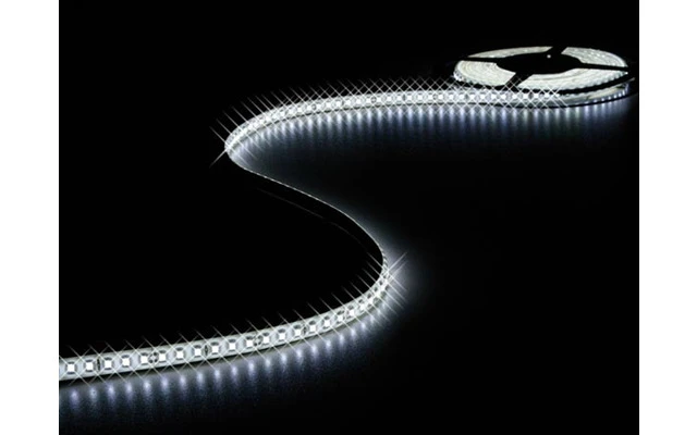 CINTA CON LEDs FLEXIBLE - COLOR BLANCO FRO - 600 LEDs - 5m - 24V