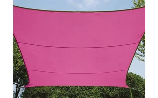 VELA DE SOMBRA - RECTANGULAR - 4 x 3 m - COLOR: FUCSIA