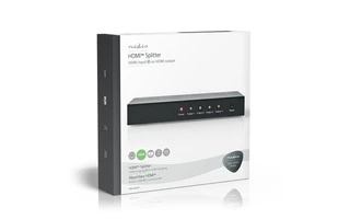 Divisor HDMI™ - 4 Puertos - 1x Entrada HDMI™ - 4x Salidas HDMI™ - Nedis VSPL3464AT
