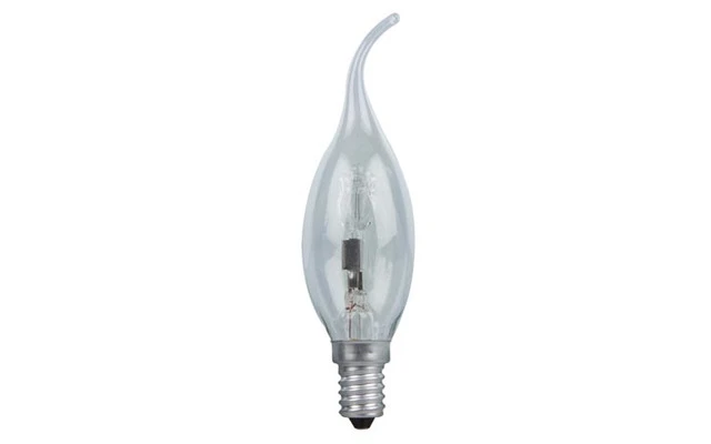 Bombilla eco halógena C35L - E14 - 18 W - 220-240 V - 2700 K - transparente