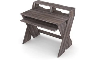 Glorious DJ Sound Desk Compact Walnut