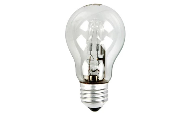 BOMBILLA HALÓGENA ECOLÓGICA A55 - E27 - 28W - 240V - 2700K - C