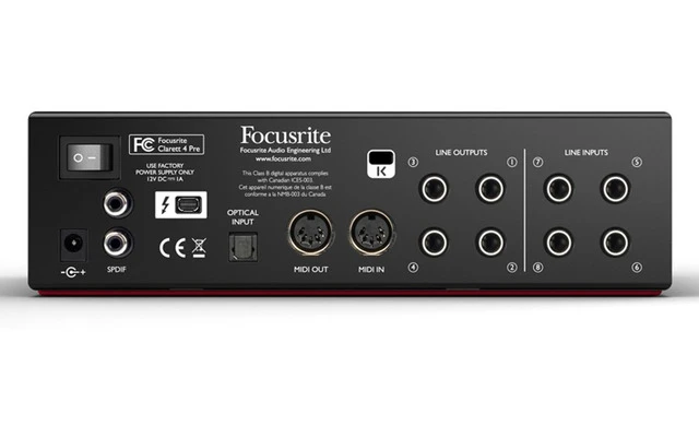 Focusrite Clarett 4Pre