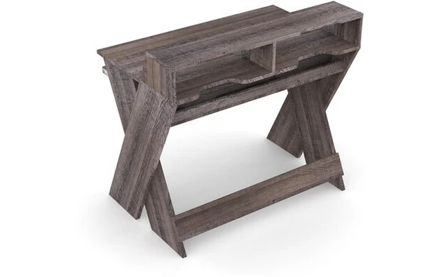 Glorious DJ Sound Desk Compact Walnut