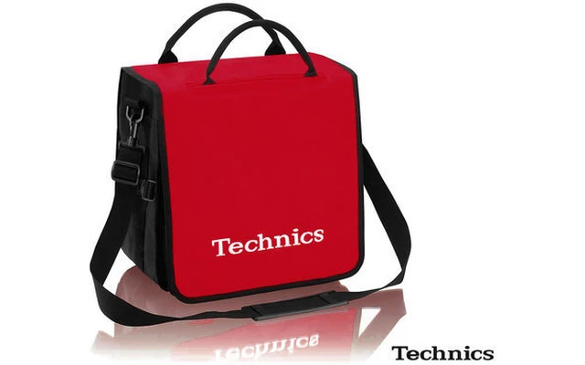 Technics bandolera 60 LPs - Rojo/Blanco