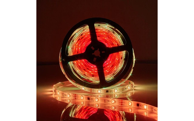 Tira de LED a todo color SmartLife - Wi-Fi - Multicolor - 5000 mm - IP65 - 700 lm - Android