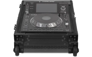 UDG Ultimate Flight Case Multi Format CDJ/ Mixer II Black Plus (Trolley & Wheels)