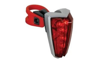Luz trasera de bicicleta - 5 leds rojos