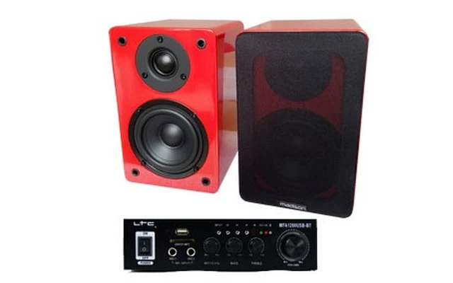 LTC MFA 1200 Negro + Madison 4 Rojo ( Pareja )