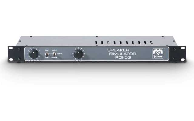 Palmer MI PDI 03 Simulador de Altavoz con Caja de carga 4 Ohmios