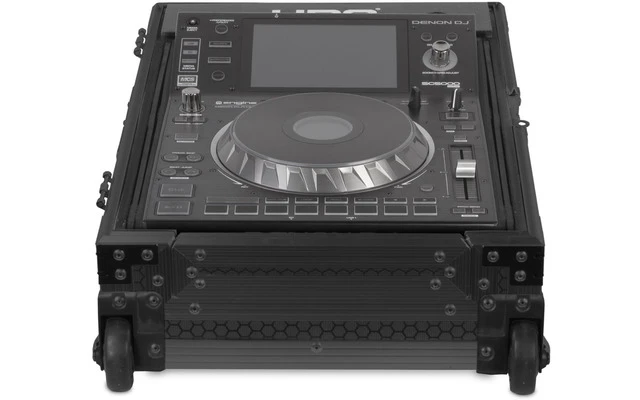 UDG Ultimate Flight Case Multi Format CDJ/ Mixer II Black Plus (Trolley & Wheels)