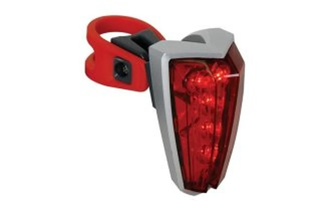 Luz trasera de bicicleta - 5 leds rojos
