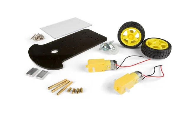 JUEGO DE ROBÓTICA CHASIS MOTOR 2 RUEDAS