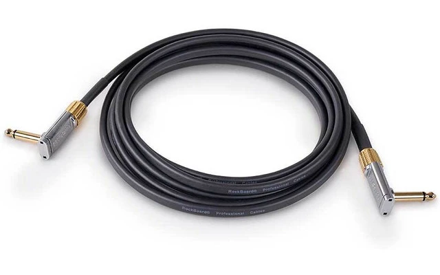 RockBoard Flat Instrument Cable Angled-Angled 300 Cm