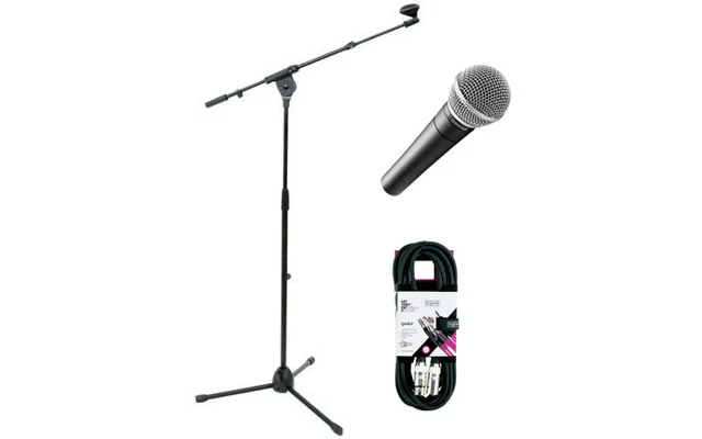 Shure SM58 + Soporte + Cable 6M