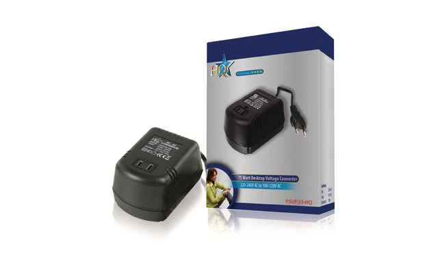 Adaptador de corriente 230 VAC - AC 110 V 0.6 A