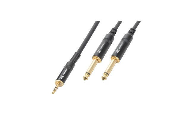 PD Connex Cable 3.5 Stereo-2x6.3 Mono 1.5m HQ