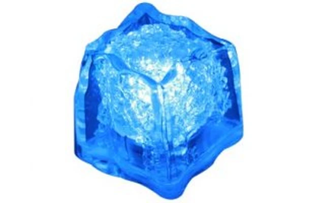 CUBITOS DE HIELO LED - COLOR AZUL - 4 uds.