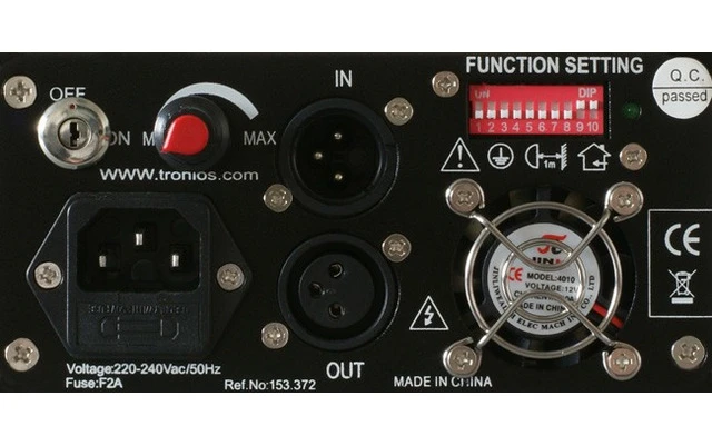 Iris Laser Verde control DMX