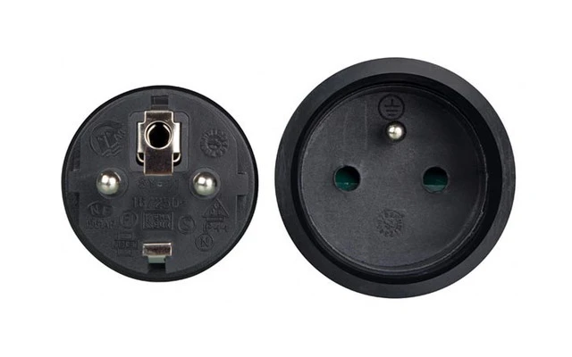 CABLE PROLONGADOR DE GOMA 5m - 3G1.5 - TOMA DE TIERRA DE ESPIGA