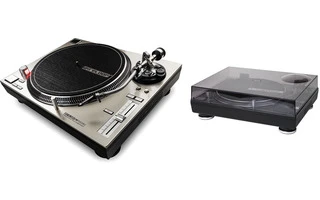 Reloop RP-7000 Silver MK2 + Tapa Reloop RP 7000