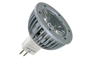 BOMBILLA LED 1W - COLOR BLANCO CÁLIDO (2700K) - 12VAC/DC - MR16