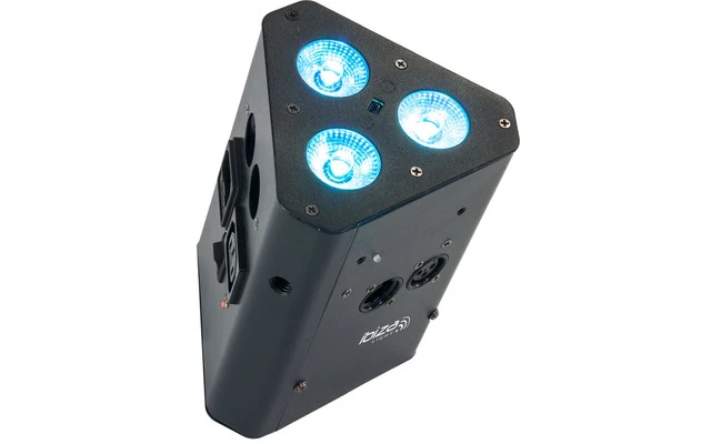 Ibiza Light PAR Truss Batería - 3 LEDs RGBW de 4W 