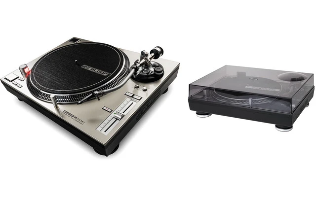 Reloop RP-7000 Silver MK2 + Tapa Reloop RP 7000