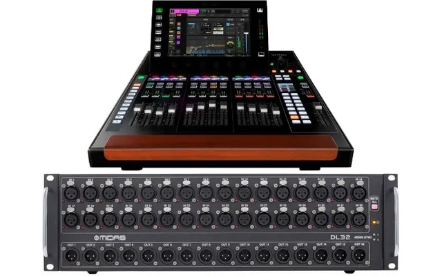 Behringer Wing Compact + Midas DL32