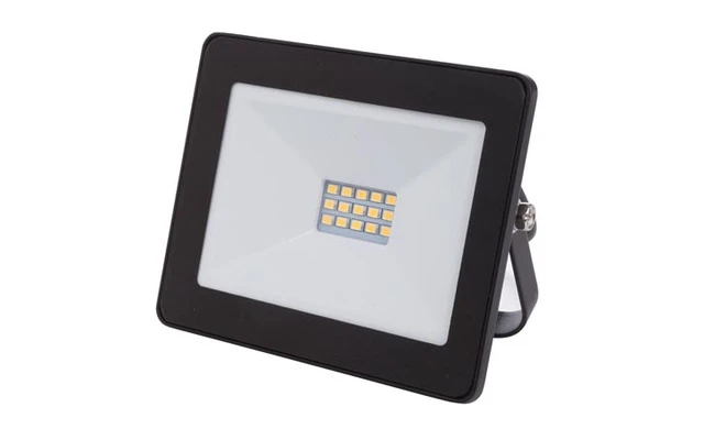 PROYECTOR LED PARA EXTERIOR - 10 W - BLANCO NEUTRO - COLOR NEGRO