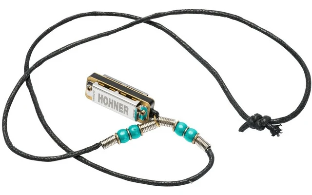 Hohner Mini Harp Colgante Azul Claro