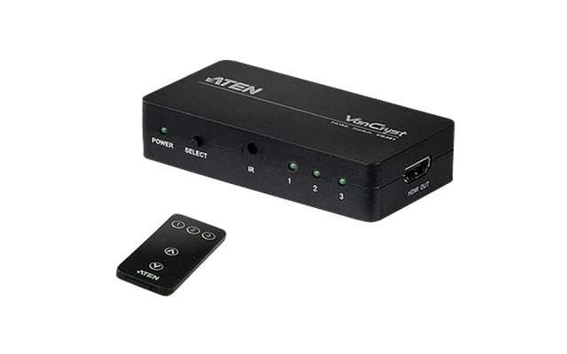 Conmutador HDMI de 3 puertos