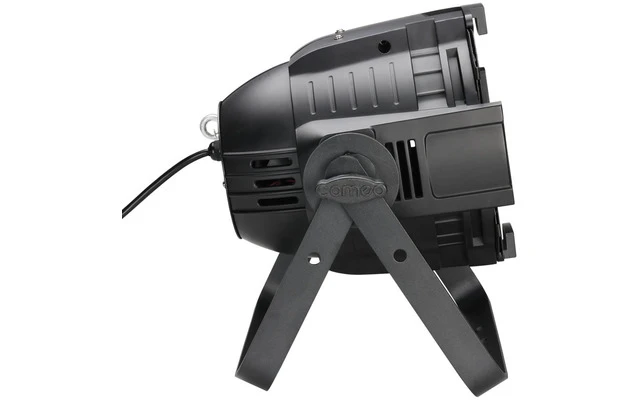 Cameo Studio PAR 64 CAN Q 8W - Foco PAR LED de cuatro colores RGBW 18 x 8 W con Carcasa negra
