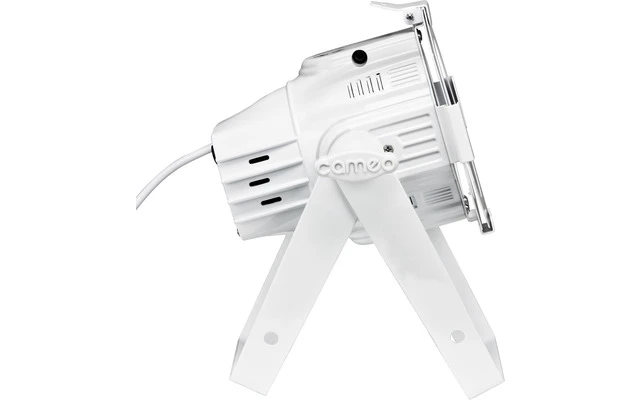 Cameo Studio Mini PAR Q 8WWH - Foco PAR LED de cuatro colores RGBW 7 x 8 W con carcasa blanca