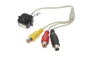 Camara Color con Audio y Adaptador