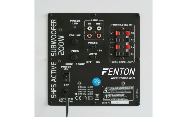 Fenton SHFS10W