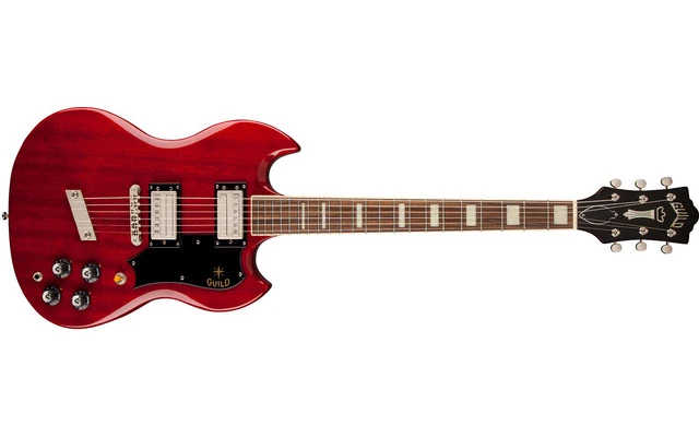 Guild Guitars S-100 Polara Cherry Red