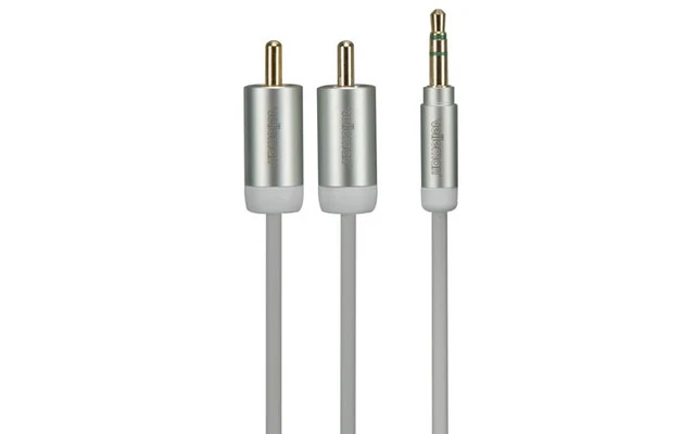 CABLE 3.5 mm ESTÉREO MACHO A RCA MACHO x 2 - 1.5 m