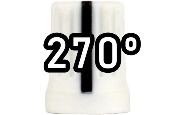 DJ Techtools Chroma Caps Super Knob 270º Blanco