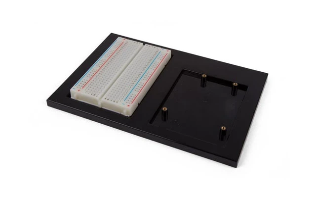 SOPORTE DE PROYECTOS PARA PLACA DE DESARROLLO ARDUINO® UNO + PLACA DE PRUEBAS